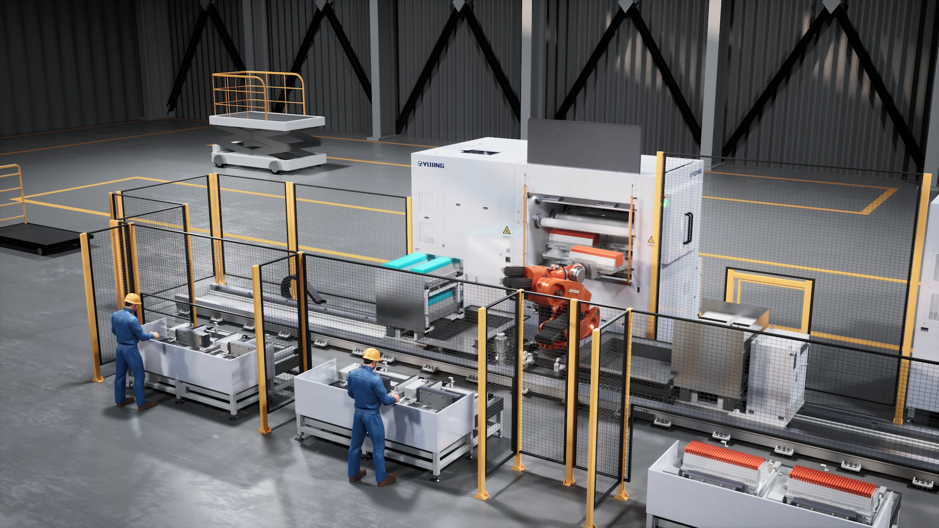 /Admin/Public/Upload/images/3D Dynamic Simulation of the Loading and Unloading Process for Multi-Wire Cutting Machines